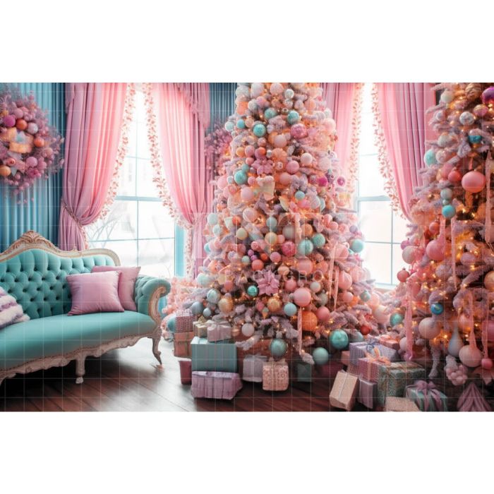 Photography Background in Fabric Candy Color Room / Backdrop 3892