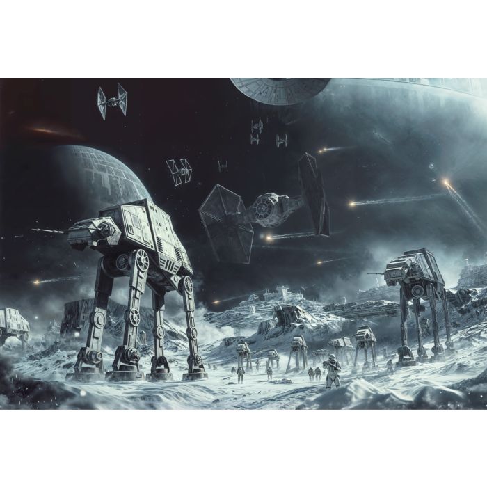 Photography Background in Fabric Father's Day Star Wars 2024 / Backdrop 6135