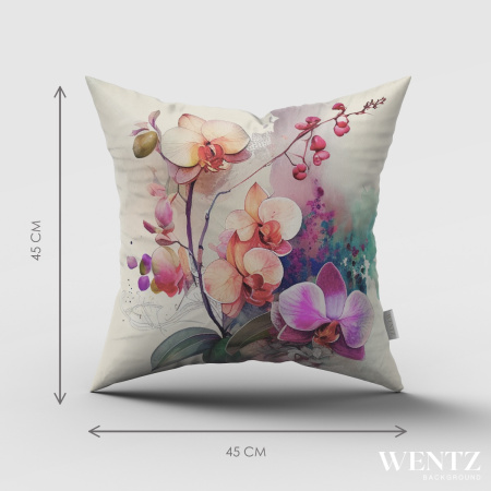 Floral Pillow Case - 45 x 45 / WA60