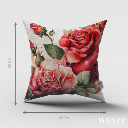 Floral Pillow Case - 45 x 45 / WA67