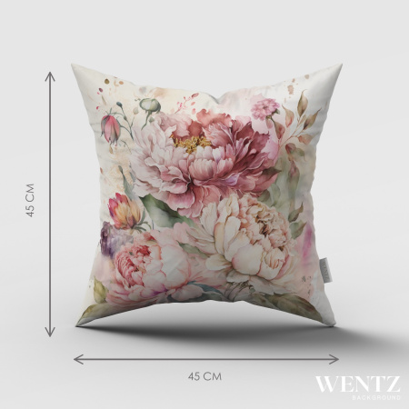 Floral Pillow Case - 45 x 45 / WA69