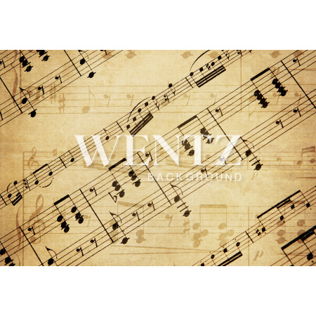 Fabric Photography Background Musical / Backdrop 1009