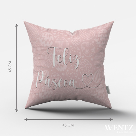 Pillow Case Happy Easter - 45 x 45 / WA53