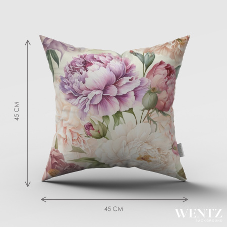 Floral Pillow Case - 45 x 45 / WA71