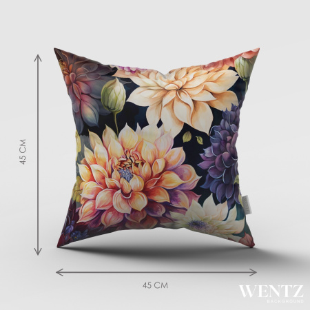 Floral Pillow Case - 45 x 45 / WA72