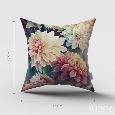 Floral Pillow Case - 45 x 45 / WA75