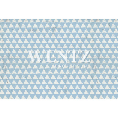 Fabric Photography Background Blue Triangle / Backdrop 1634