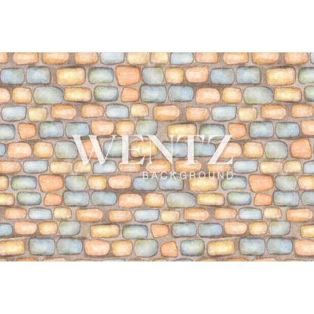 Fabric Photography Background Colorful Bricks Newborn / Backdrop 1979