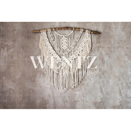 Fabric Photography Background Boho Wall with Macramé / Backdrop 2066