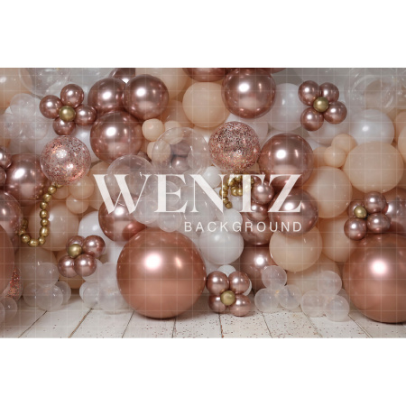 Fabric Photography Background Cake Smash Rose Gold / Backdrop 2432