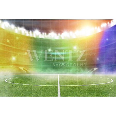 Fabric Photography Background World Cup Soccer Stadium / Backdrop 2540