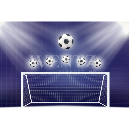 Fabric Photography Background Soccer World Cup Goal / Backdrop 2541