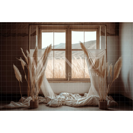 Fabric Photography Background Boho Room / Backdrop 2795