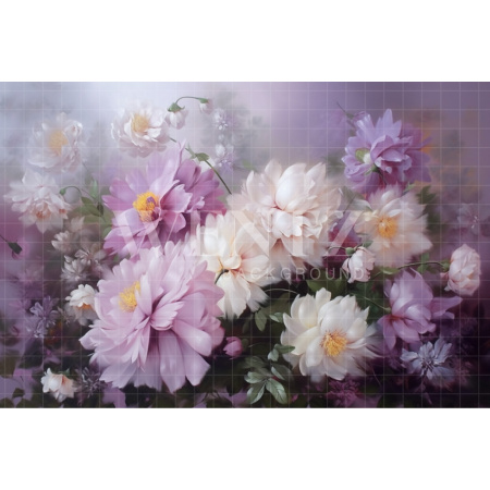 Fabric Photography Background Floral Fine Art / Backdrop 3007