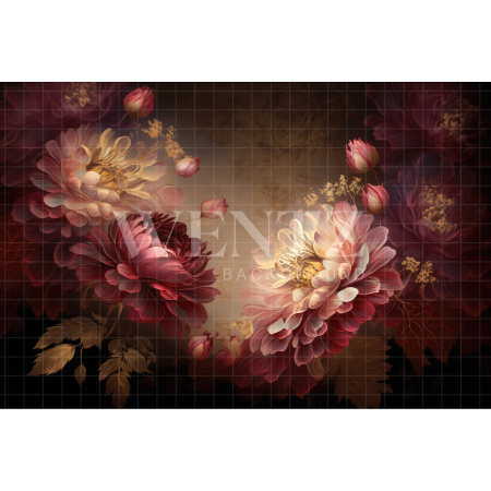 Fabric Photography Background Floral Fine Art / Backdrop 3010