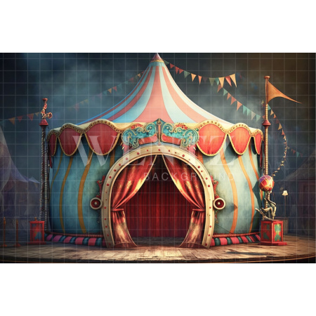 Fabric Photography Background Circus Tent / Backdrop 3053