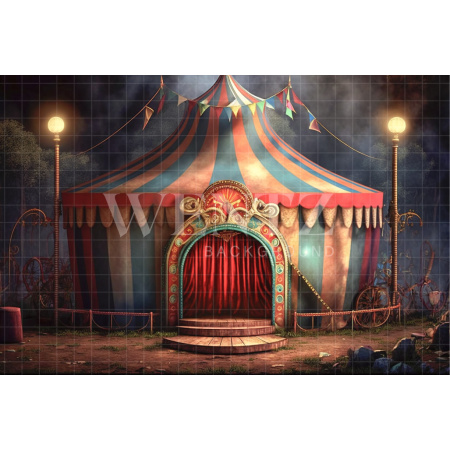 Fabric Photography Background Circus Tent / Backdrop 3054