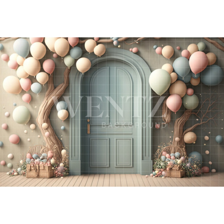 Fabric Photography Background Cake Smash Candy Color Door / Backdrop 3112