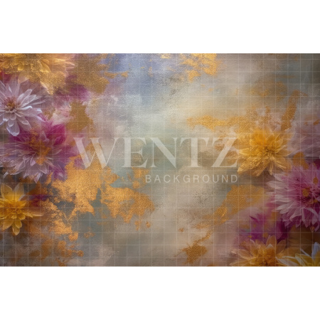 Fabric Photography Background Floral Fine Art / Backdrop 3124