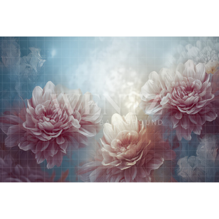 Fabric Photography Background Floral Fine Art / Backdrop 3126