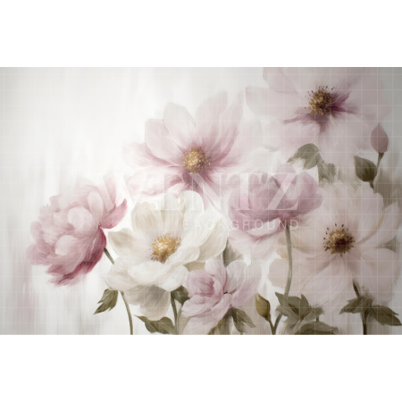 Fabric Photography Background Floral Fine Art / Backdrop 3138