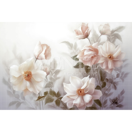 Fabric Photography Background Floral Fine Art / Backdrop 3139