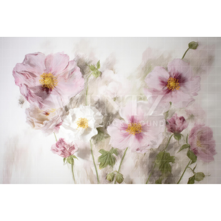 Fabric Photography Background Floral Fine Art / Backdrop 3140