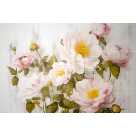 Fabric Photography Background Floral Fine Art / Backdrop 3141