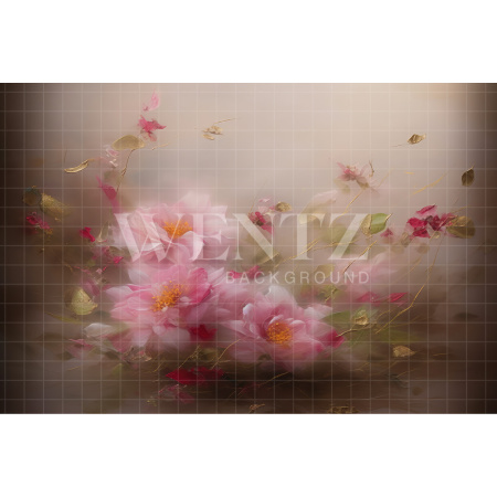 Fabric Photography Background Floral Fine Art / Backdrop 3146