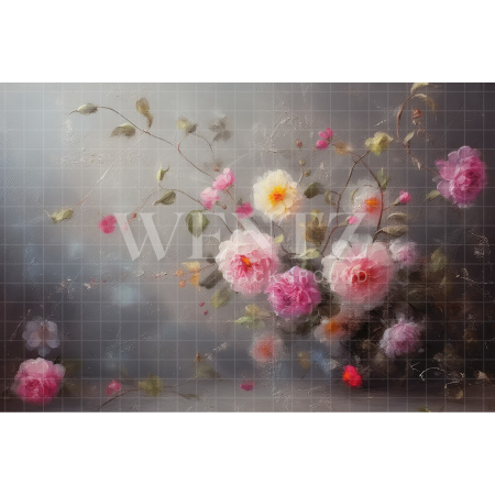 Fabric Photography Background Floral Fine Art / Backdrop 3150