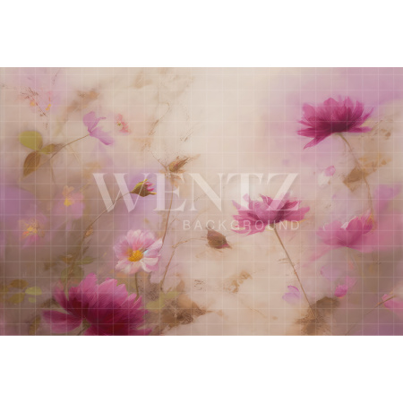 Fabric Photography Background Floral Fine Art / Backdrop 3153