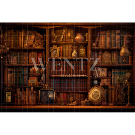 Fabric Photography Background Set with Books / Backdrop 3205