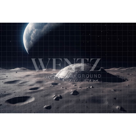 Fabric Photography Background Moon Surface / Backdrop 3270