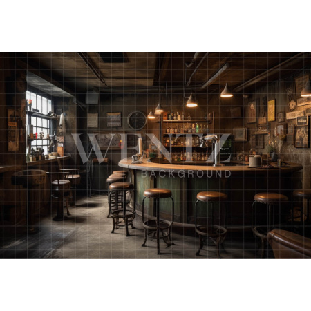 Fabric Photography Background Vintage Bar / Backdrop 3450