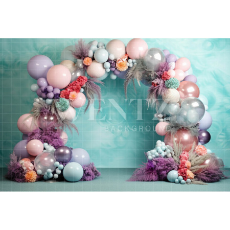 Fabric Photography Background Cake Smash Bottom of The Sea / Backdrop 3768