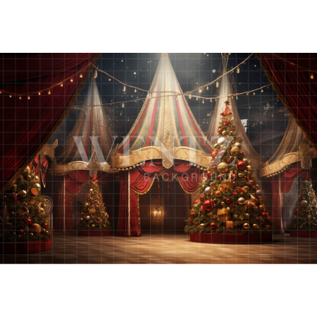 Fabric Photography Background Circus Tent / Backdrop 4125