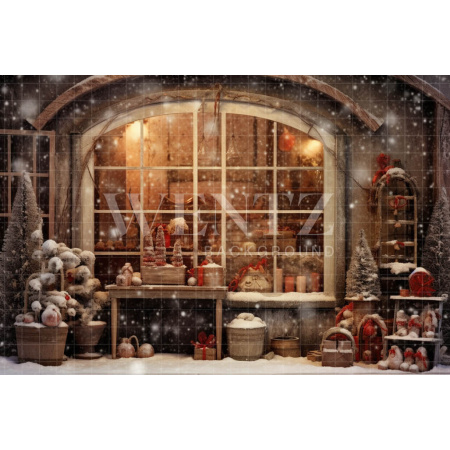 Fabric Photography Background Christmas Set / Backdrop 4315