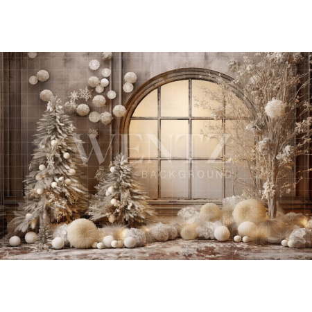 Fabric Photography Background Christmas Set / Backdrop 4316