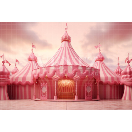 Fabric Photography Background Circus Tent / Backdrop 4429