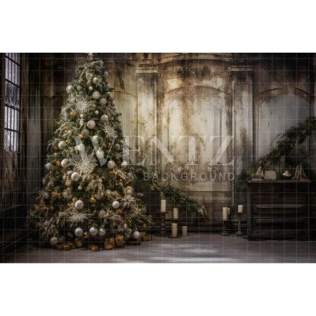 Fabric Photography Background Christmas Set / Backdrop 4563