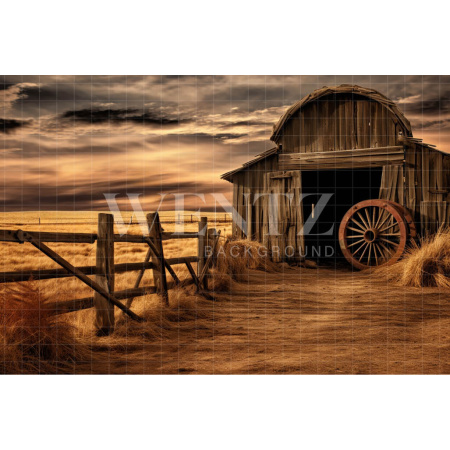 Fabric Photography Background Barn / Backdrop 4766