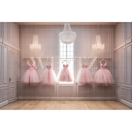 Fabric Photography Background Ballet Studio / Backdrop 4798