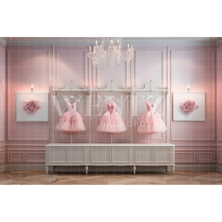 Fabric Photography Background Ballet Studio / Backdrop 4799