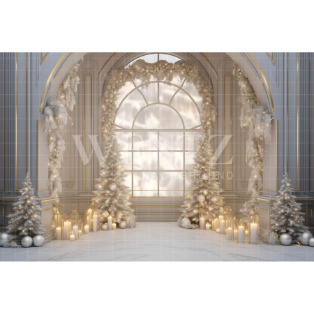 Photographic Background in Fabric Christmas Set / Backdrop 5033