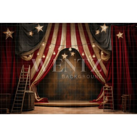 Photographic Background in Fabric Enchanted Circus / Backdrop 5200