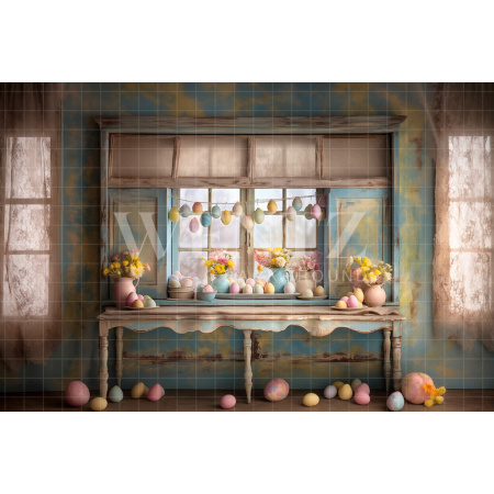 Fabric Photography Background Easter / Backdrop 5240