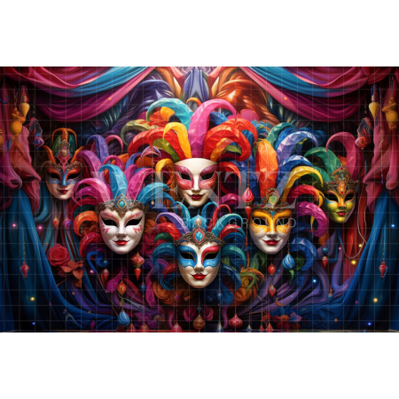 Fabric Photography Background Carnival / Backdrop 5256