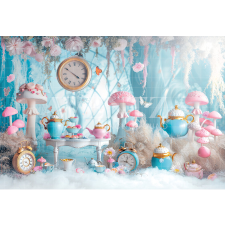 Fabric Photography Background Children's Day Alice / Backdrop 6323