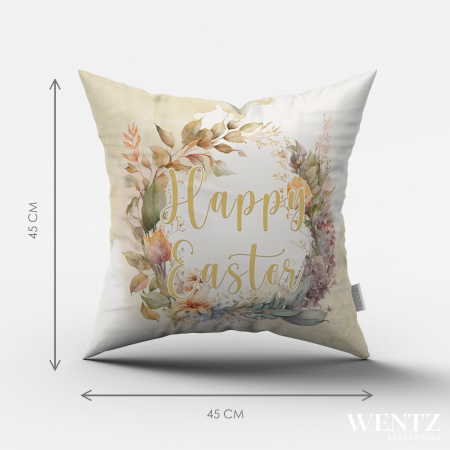 Pillow Case Happy Easter - 45 x 45 / WA51