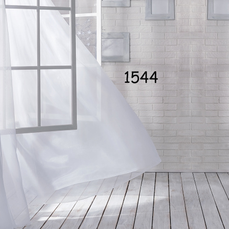 Fabric Photography Background Windows with Curtains / Backdrop 1544